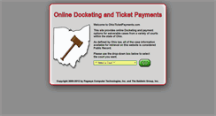Desktop Screenshot of ohioticketpayments.com